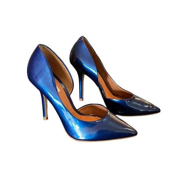Steve Madden Blue Pumps - Picture 4 of 5